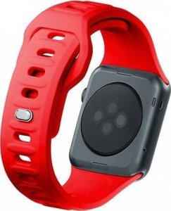 3MK 38/40/41 mm Red - 3mk Silicone Watch Strap for Apple 6