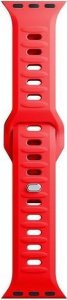 3MK 38/40/41 mm Red - 3mk Silicone Watch Strap for Apple 7