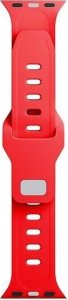 3MK 38/40/41 mm Red - 3mk Silicone Watch Strap for Apple 8