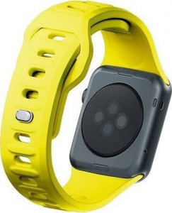 3MK 38/40/41 mm Yellow - 3mk Silicone Watch Strap for Apple 6