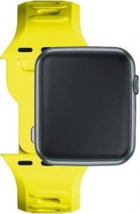 3MK 38/40/41 mm Yellow - 3mk Silicone Watch Strap for Apple 9