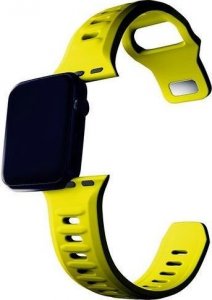 3MK 38/40/41 mm Yellow - 3mk Silicone Watch Strap for Apple 10