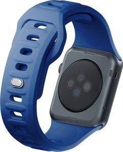 3MK 42/44/45/49 mm Blue - 3mk Silicone Watch Strap for Apple 6