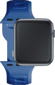 3MK 42/44/45/49 mm Blue - 3mk Silicone Watch Strap for Apple 9