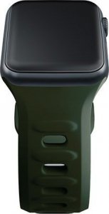 3MK 42/44/45/49 mm Dark Green - 3mk Silicone Watch Strap for Apple 12