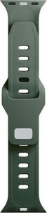 3MK 42/44/45/49 mm Dark Green - 3mk Silicone Watch Strap for Apple 8