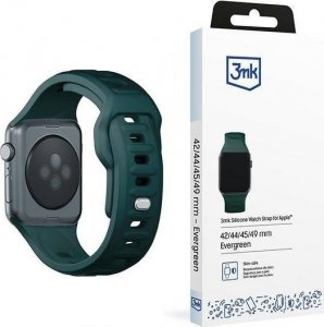 3MK 42/44/45/49 mm Evergreen - 3mk Silicone Watch Strap for Apple 1