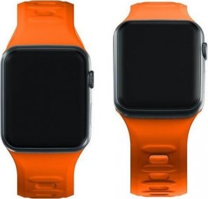 3MK 42/44/45/49 mm Orange - 3mk Silicone Watch Strap for Apple 3