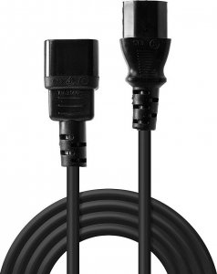 Kabel zasilający Lindy Cable C14 to C13 Power Cord Extension 0,5m 2
