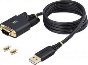 Kabel USB StarTech USB-A - D-Sub (VGA) 1 m Czarny (1P3FFCB-USB-SERIAL) 9