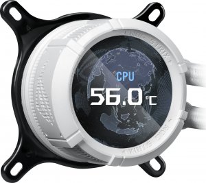 Chłodzenie wodne Asus ROG Strix LC III 360 ARGB LCD White (90RC00W2-M0UAY0) 5