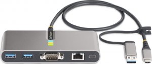 Stacja/replikator StarTech USB-C / USB-A z portem RS-232 (5G2A1SGBB-USB-C-HUB) 3