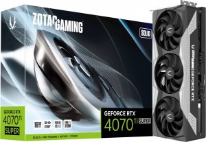 Karta graficzna Zotac Gaming GeForce RTX 4070 Ti SUPER Solid 16GB GDDR6X (ZT-D40730R-10P) 1