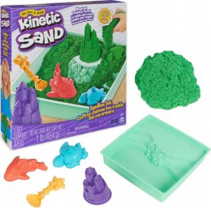 Spin Master Zestaw KINETIC SAND - Piaskownica zielony 11