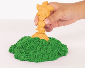Spin Master Zestaw KINETIC SAND - Piaskownica zielony 5
