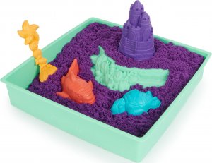 Spin Master Zestaw KINETIC SAND - Piaskownica fioletowy 2