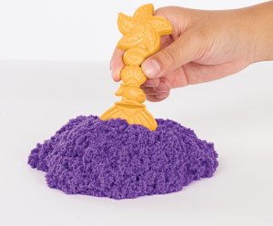Spin Master Zestaw KINETIC SAND - Piaskownica fioletowy 4