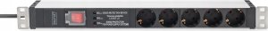 Digitus ZUB 1HE Aluminium PDU Rack Mount 50/60Hz 10