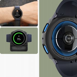 Spigen SPIGEN LIQUID AIR SAMSUNG GALAXY WATCH 7 (44 MM) MATTE BLACK 7