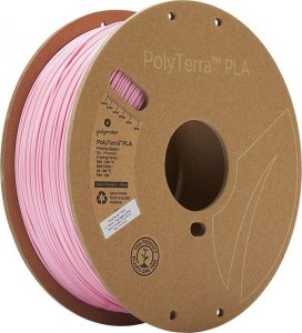 Poly Filament Polymaker PolyTerra PLA 1,75mm, 1kg - Sakura Pink} 1