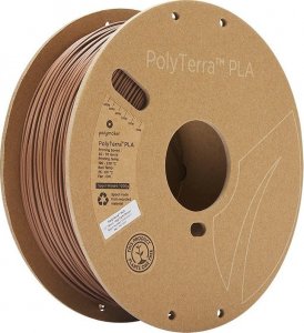 Poly Filament Polymaker PolyTerra PLA 1,75mm 1kg - Earth Brown} 1
