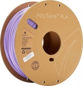 Poly Filament Polymaker PolyTerra PLA 1,75mm, 1kg - Lavender Purple} 1