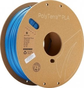 Poly Filament Polymaker PolyTerra PLA 1,75mm, 1kg - Sapphire Blue} 1