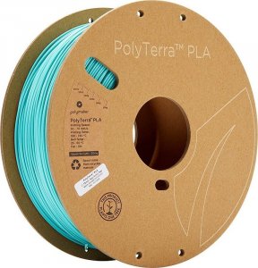 Poly Filament Polymaker PolyTerra PLA 1,75mm, 1kg - Arctic Teal} 1