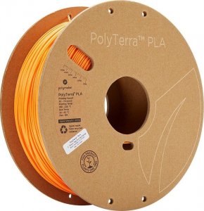 Poly Filament Polymaker PolyTerra PLA 1,75mm, 1kg - Sunrise Orange} 1