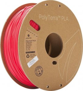 Poly Filament Polymaker PolyTerra PLA 1,75mm, 1kg - Rose} 1