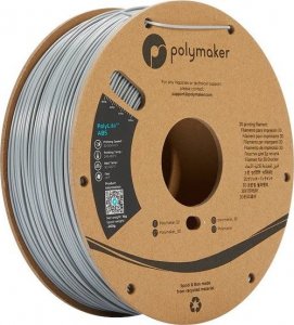Poly Filament Polymaker PolyLite ABS 1,75mm 1kg - Grey} 1