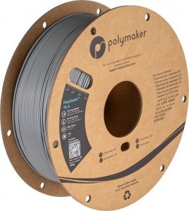 Poly Filament Polymaker PolySonic High Speed PLA 1,75mm 1kg - Grey} 1