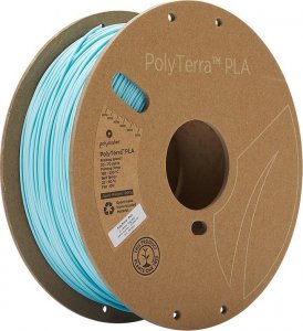 Poly Filament Polymaker PolyTerra PLA 1,75mm, 1kg - Ice} 1