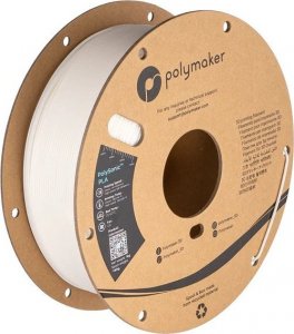 Poly Filament Polymaker PolySonic High Speed PLA 1,75mm 1kg - White} 1