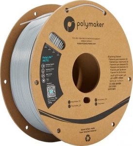 Poly Filament Polymaker PolyLite PETG 1,75mm 1kg - Grey} 1