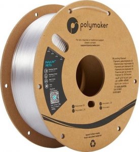 Poly Filament Polymaker PolyLite PETG 1,75mm 1kg - Transparent} 1