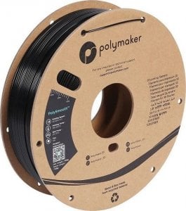 Poly Filament Polymaker PolySmooth PVB 1,75mm, 0,75kg - Black} 1