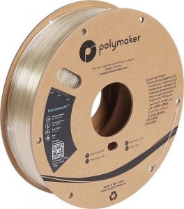 Poly Filament Polymaker PolySmooth PVB 1,75mm, 0,75kg - Transparent} 1