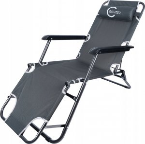 Carruzzo L66Y - Leżanka ogrodowa, szara 14