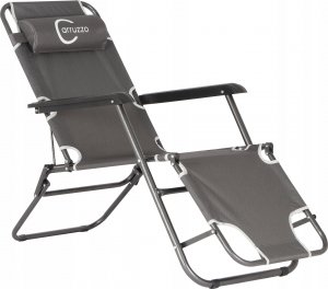 Carruzzo L66Y - Leżanka ogrodowa, szara 4