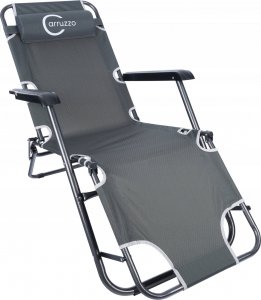 Carruzzo L66Y - Leżanka ogrodowa, szara 7