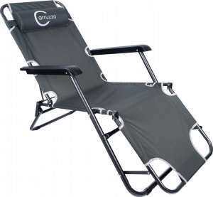 Carruzzo L66Y - Leżanka ogrodowa, szara 8