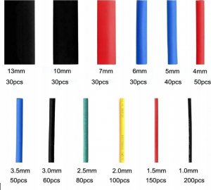 Rosfix RURKI TERMOKURCZLIWE OPASKI KOSZULKI 850SZT BOX 12 2