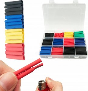 Rosfix RURKI TERMOKURCZLIWE OPASKI KOSZULKI 850SZT BOX 12 4