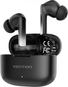 Słuchawki Vention Słuchawki bezprzewodowe, Vention, NBIB0, Elf Earbuds E04 (czarne) 1