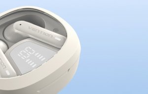 Słuchawki Vention Słuchawki bezprzewodowe, Vention, NBMB0, Earbuds Air A01 (czarne) 2