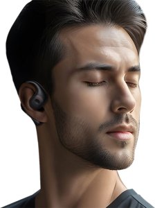 Słuchawki Usams USAMS Słuchawki Bluetooth 5.3 G26 OWS bezprzewodowe czarny/black BHUUG01 2