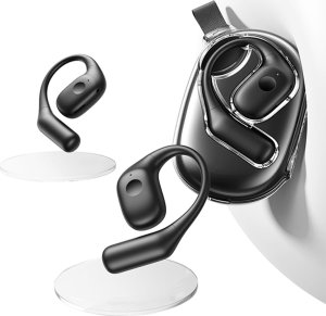 Słuchawki Usams USAMS Słuchawki Bluetooth 5.3 G26 OWS bezprzewodowe czarny/black BHUUG01 3