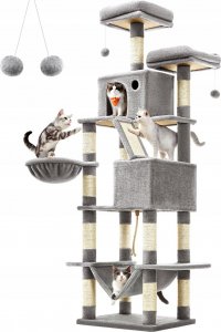 Mozos KITTY-TREE Duży drapak - wieża dla kota, 206cm 1