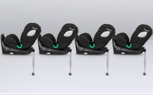 Fotelik samochodowy Automobilinė kėdutė Lionelo Braam i-Size, 0-36 kg, Carbon Black 11